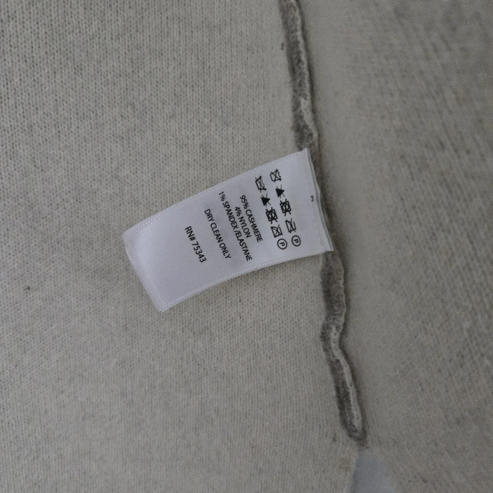 Max Studio Luxury Cashmere Double Face Open Front Long Cardigan Sweater Jacket M - Picture 3 of 8